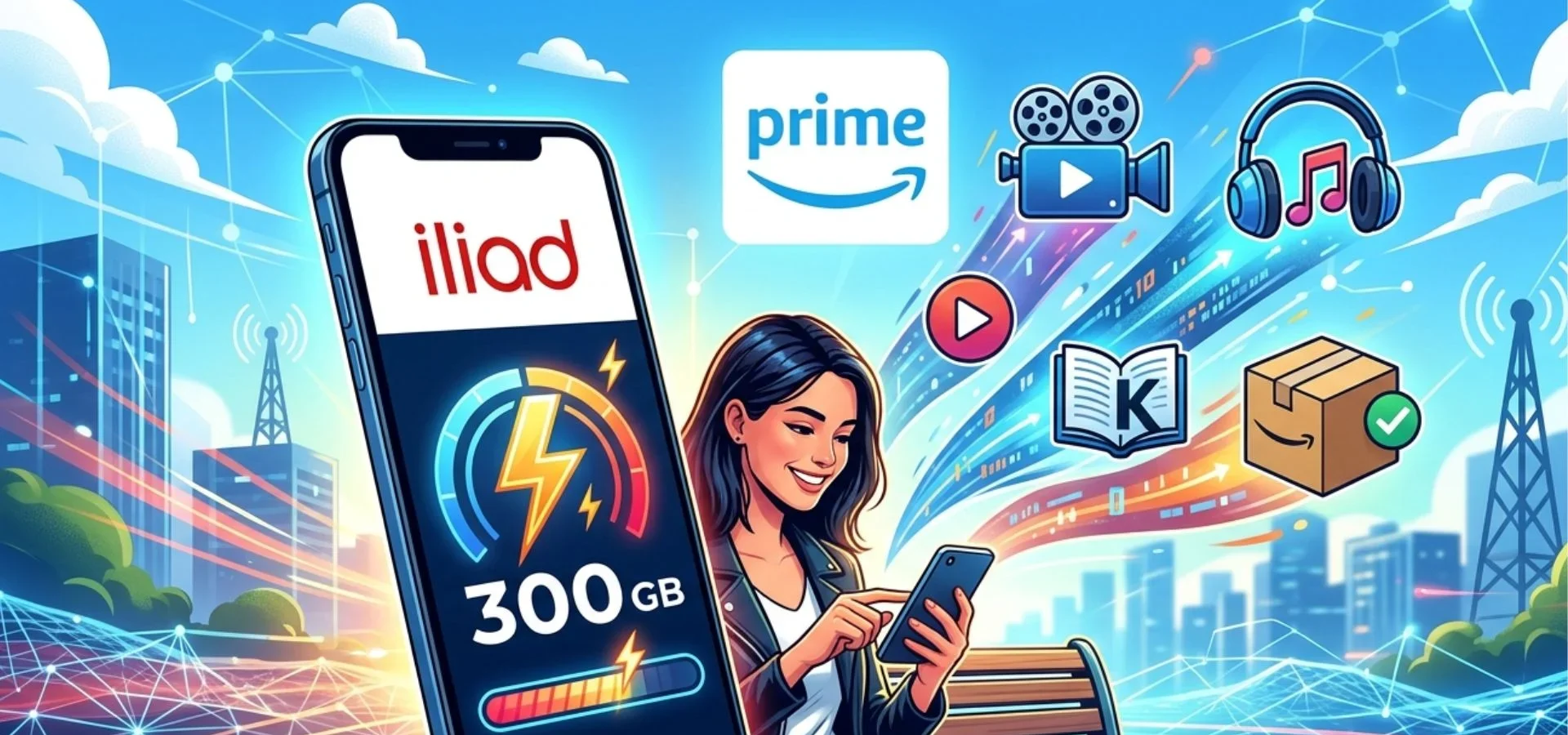 Iliad lancia GigaPrime: scopri l’offerta da 300GB con Prime!