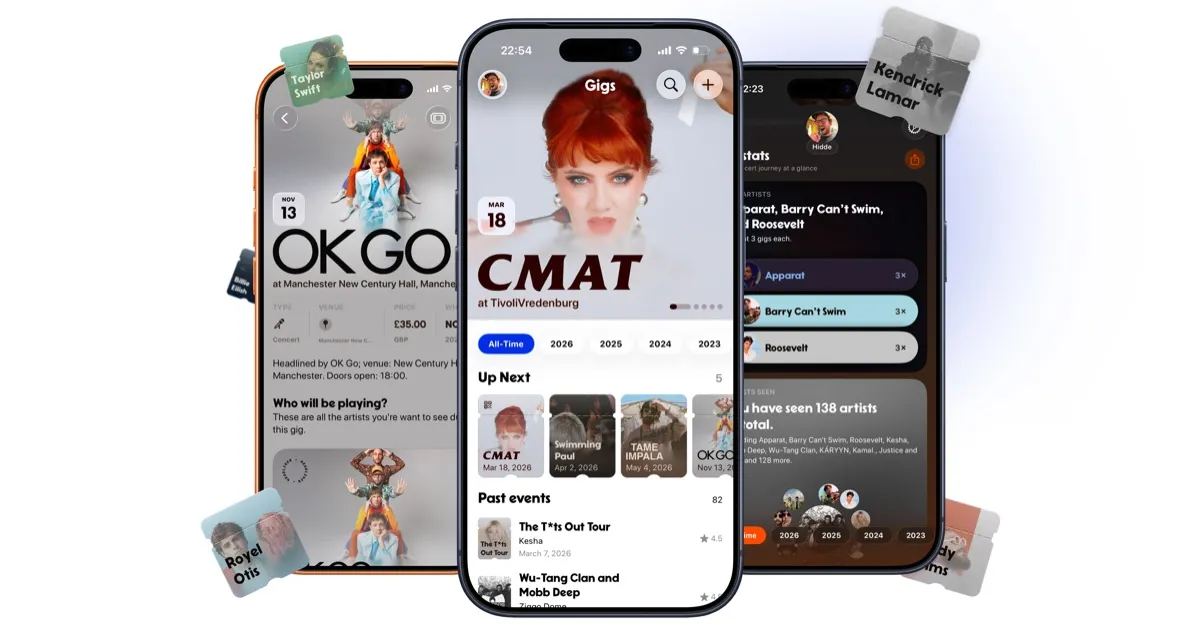 Gigs: Trasforma la Tua Storia Concertistica in un’Archivio Personale di Musica Live