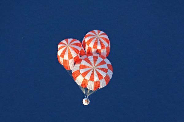 La navicella spaziale indiana Gaganyaan di ISRO ha completato un nuovo test di caduta