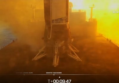 Lancio di Blue Origin: il razzo spaziale New Glenn con stadio riutilizzato e AST SpaceMobile BlueBird 7