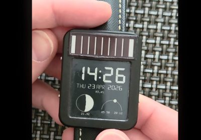 Progetto smartwatch open-source con e-ink: più durata della batteria, meno funzioni