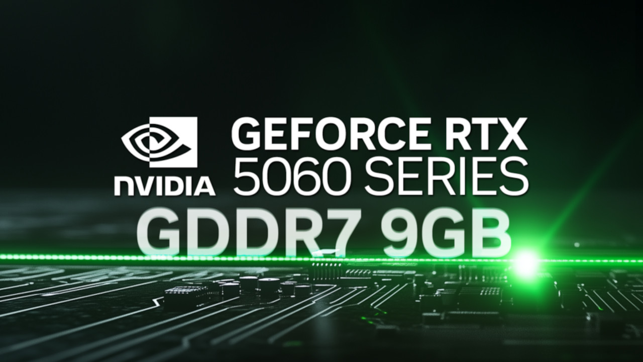 NVIDIA GeForce RTX 5060 e 5060 Ti: in arrivo varianti con 9 GB di memoria?