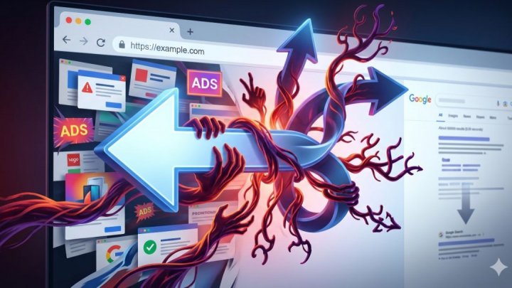 Nel mirino di Google c'è il back button hijacking: come migliorerà la navigazione web