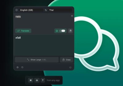 Plae: il traduttore definitivo per Mac con intelligenza artificiale di Apple