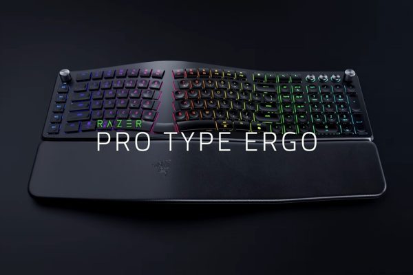 Pro Type Ergo: Razer si lancia a gamba tesa nel settore professionale con la nuova tastiera split