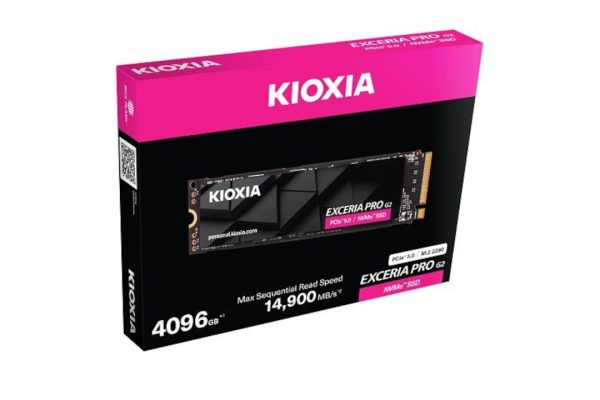 SSD Kioxia EXCERIA PRO G2 4TB, prestazioni da vero PCI Express 5.0