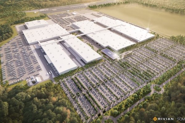 Rivian ridimensiona le ambizioni per la sua fabbrica di auto elettriche in Georgia