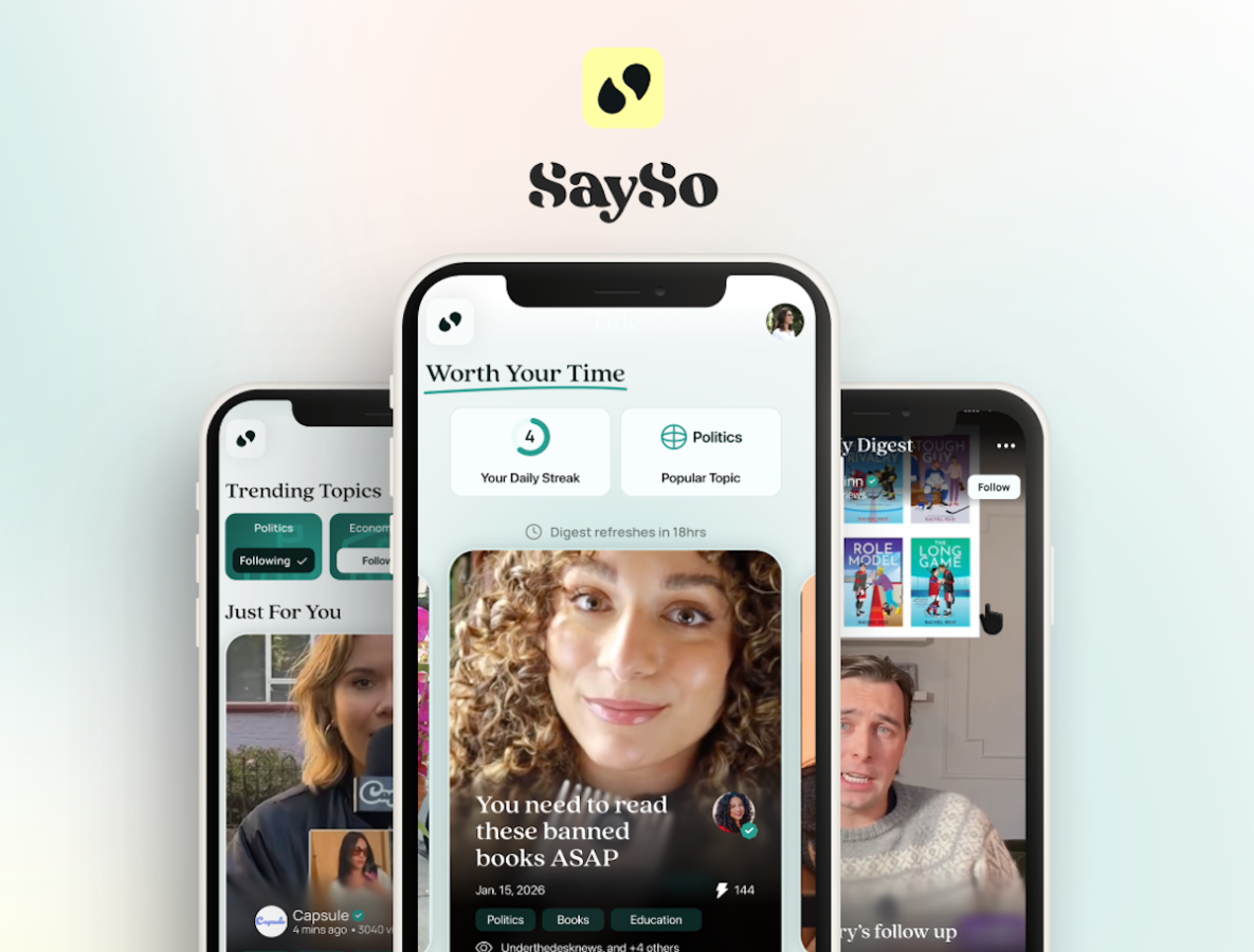 SaySo: La Nuova App di Video Brevi che Ristabilisce la Fiducia nelle Notizie
