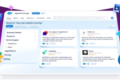 Scopri AgentExchange: il nuovo marketplace dedicato a agenti e applicazioni Salesforce!