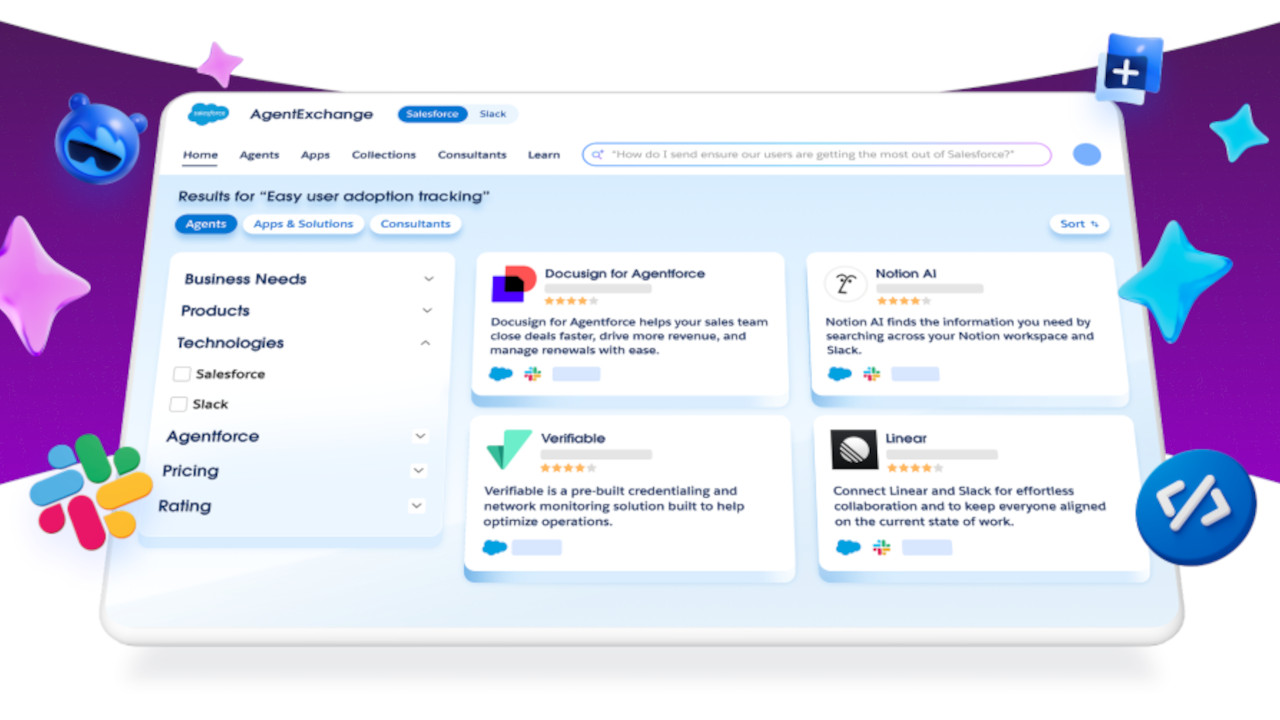 Scopri AgentExchange: il nuovo marketplace dedicato a agenti e applicazioni Salesforce!