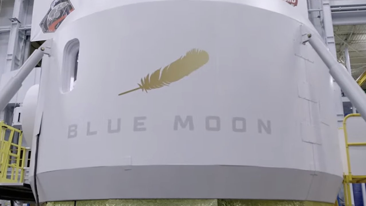 Scopri gli Interni del Lander Lunare Blue Moon MK2 di Blue Origin per le Missioni Artemis