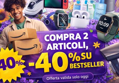 Scopri l’incredibile promozione Amazon Haul: -40% sugli articoli di tendenza, sconto automatico fino a mezzanotte!