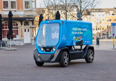 Spesa a domicilio senza conducente: robot su strada in Europa, parte il test reale