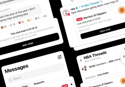 Meta lancia le nuove Live Chat su Threads