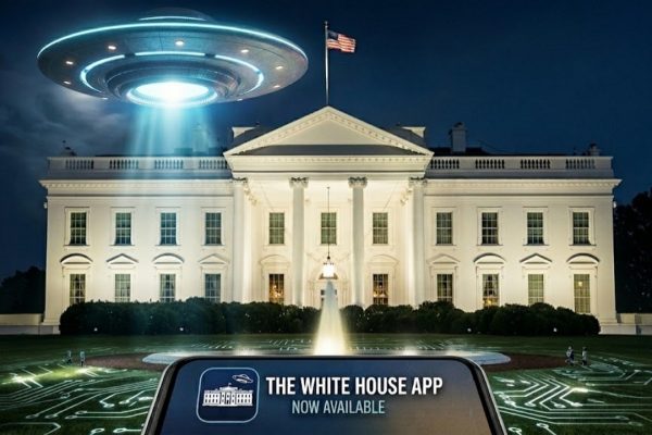 UFO e complotti: chi si cela dietro la nuova App della Casa Bianca lanciata da Trump?