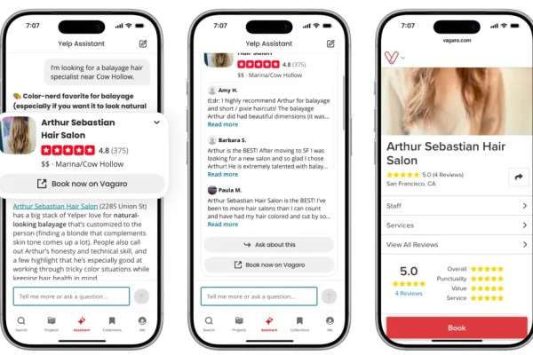 Yelp Potenzia il Suo Chatbot AI per Offrire Maggiore Utilità