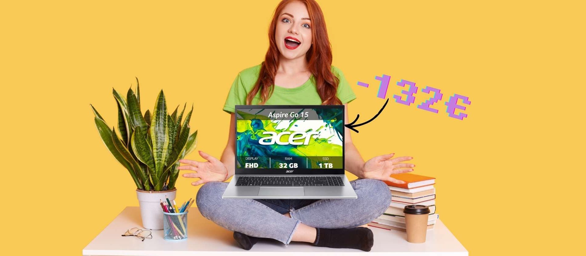 Acer Aspire Go 15 in super offerta