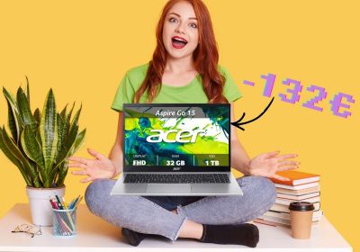 Acer Aspire Go 15 in super offerta