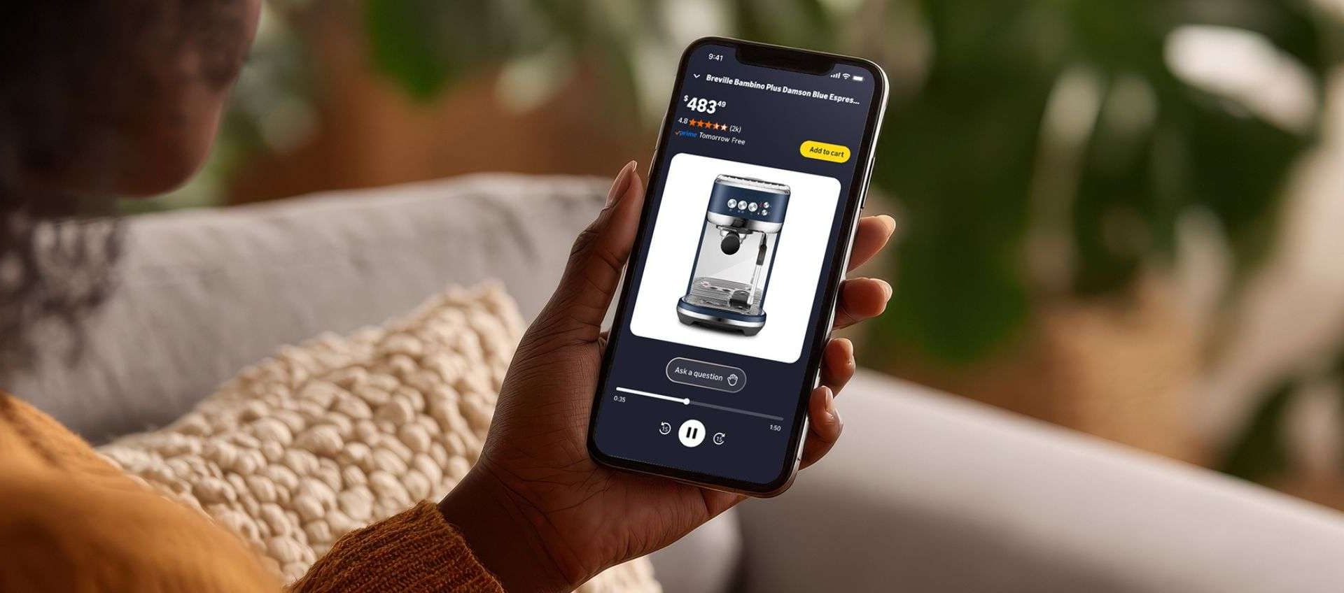Amazon introduce chat audio AI