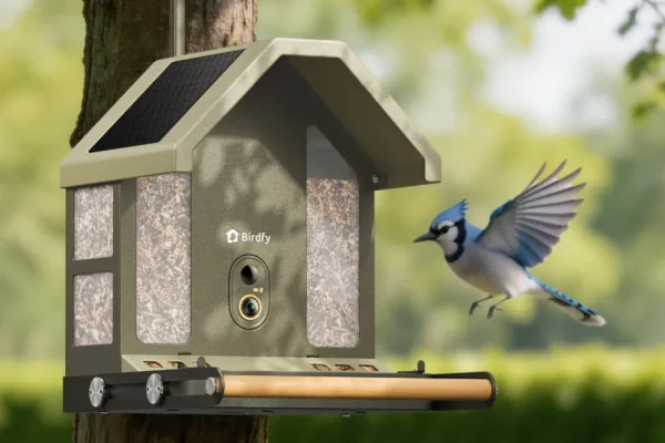 Il nuovo mangiatoia 4K di Birdfy ti insegna a riconoscere gli uccelli!