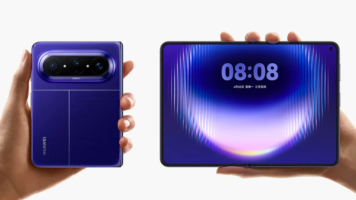 Il pieghevole Huawei Pura X Max sembra progettato sui rumors di iPhone Fold