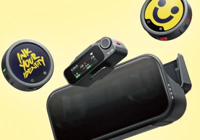 Insta360 rivoluziona i microfoni wireless: schermi integrati per loghi e immagini