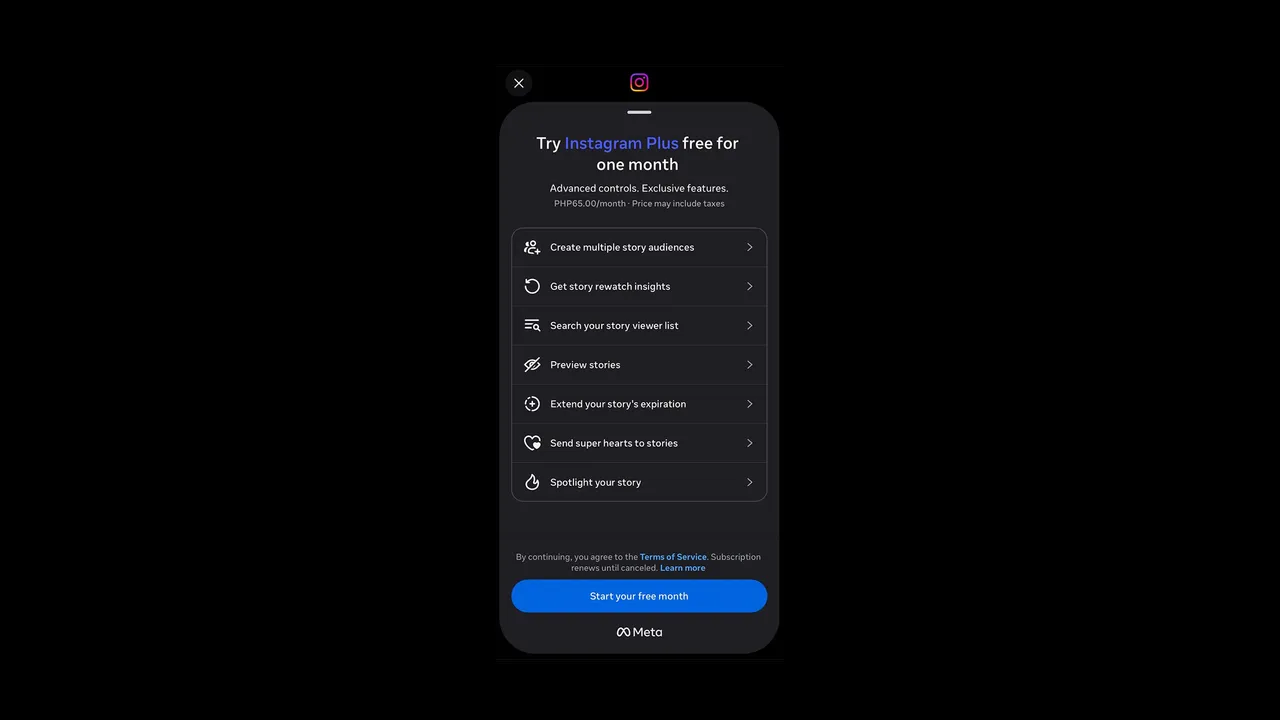 Instagram Plus, cosa prevede il nuovo piano in abbonamento di Meta