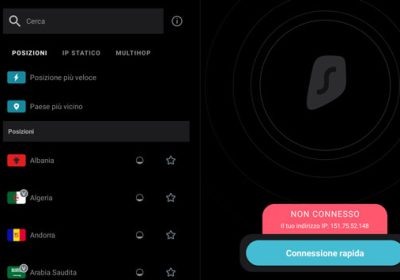 VPN per Fire Stick e Fire TV: la migliore è Surfshark