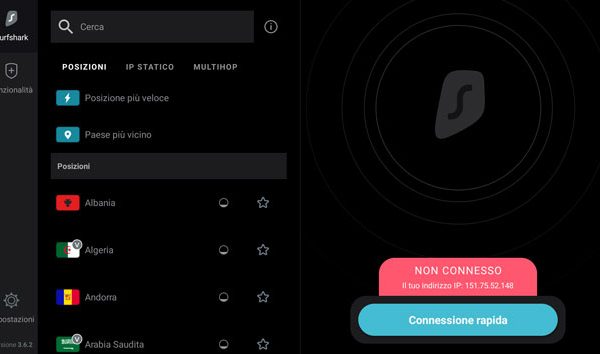 VPN per Fire Stick e Fire TV: la migliore è Surfshark
