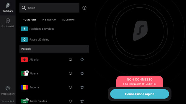 VPN per Fire Stick e Fire TV: la migliore è Surfshark