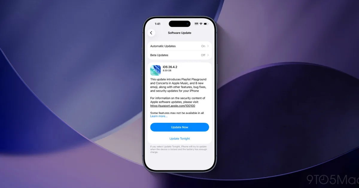 Apple lancia iOS 26.4.2 per iPhone: ecco le novità!