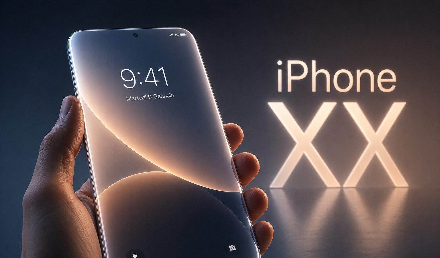 iPhone XX: il vetro che elimina i bordi in modo sorprendente