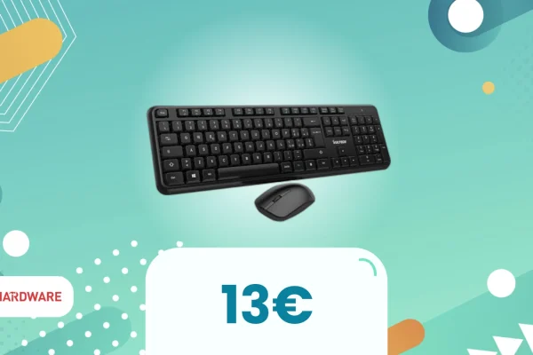 Kit tastiera e mouse a soli 13€: la sorprendente scelta che batte i modelli di alta gamma!