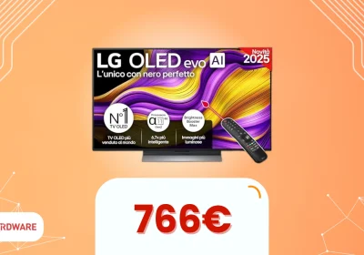 Scopri l’incredibile offerta dell’LG OLED G5 a soli 766€ su Amazon!