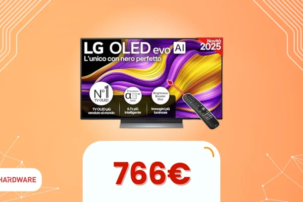 Scopri l’incredibile offerta dell’LG OLED G5 a soli 766€ su Amazon!