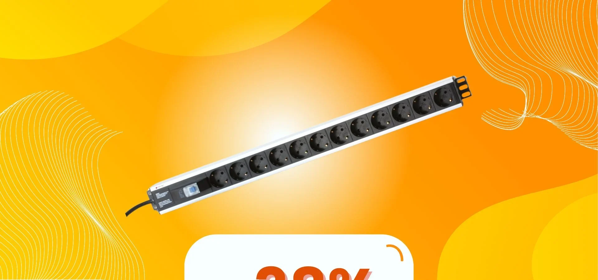 Multipresa Schuko con 12 Prese: Collega Tutto in Offerta Imperdibile!