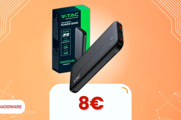 Affrettati! Questa power bank a soli 8€ è un affare imperdibile!