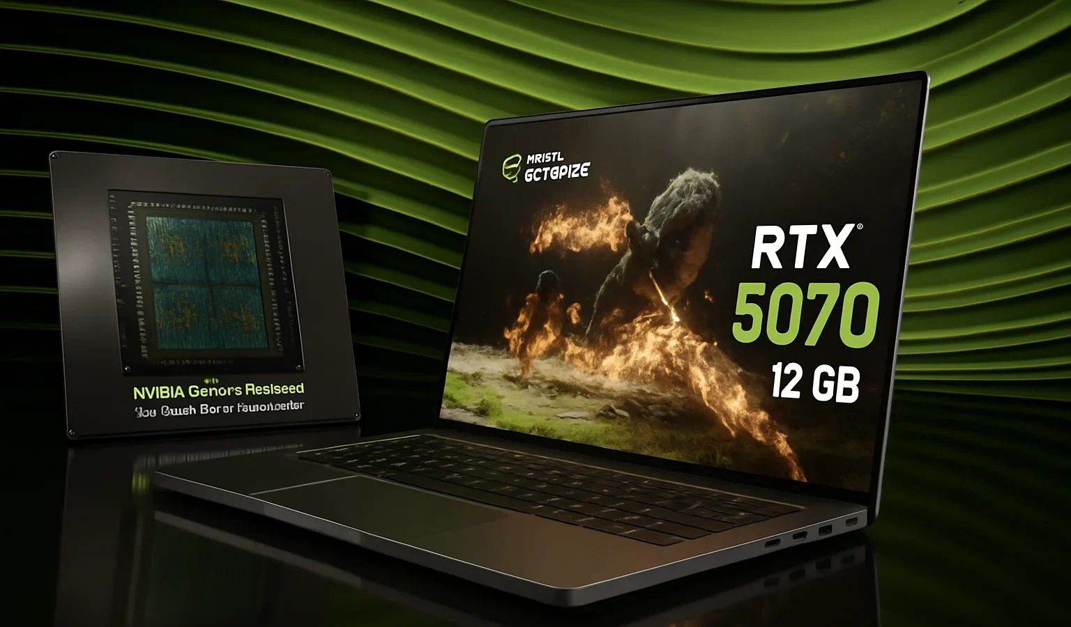NVIDIA presenta la RTX 5070 Laptop con 12 GB: tutte le novità da scoprire!