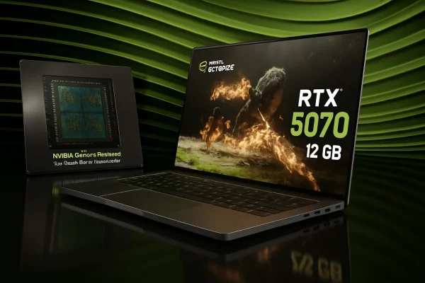 NVIDIA presenta la RTX 5070 Laptop con 12 GB: tutte le novità da scoprire!