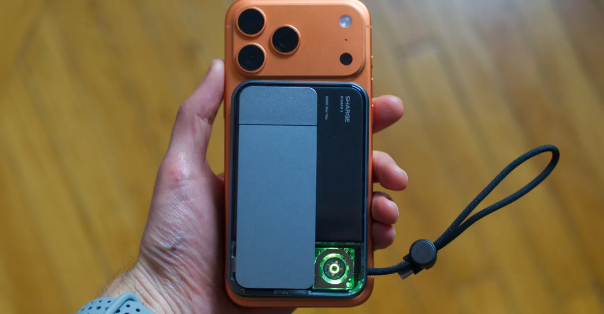 Batteria MagSafe Qi2.2 di Sharge in offerta a soli 70€ con cavo USB-C in omaggio!