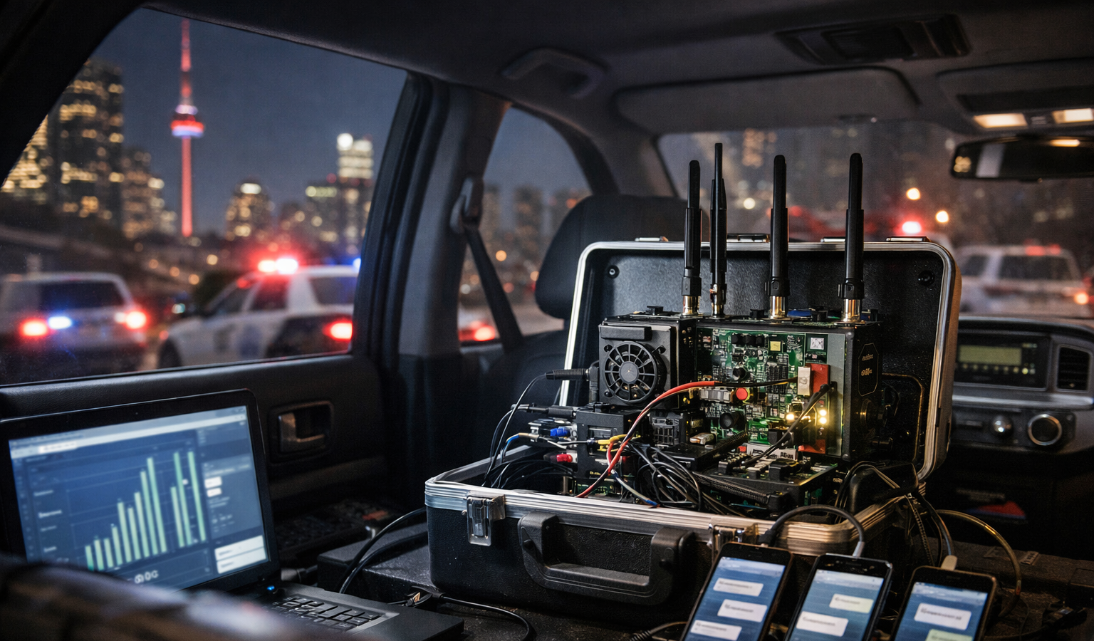 Allerta Sicurezza: SMS Blaster su Auto a Toronto