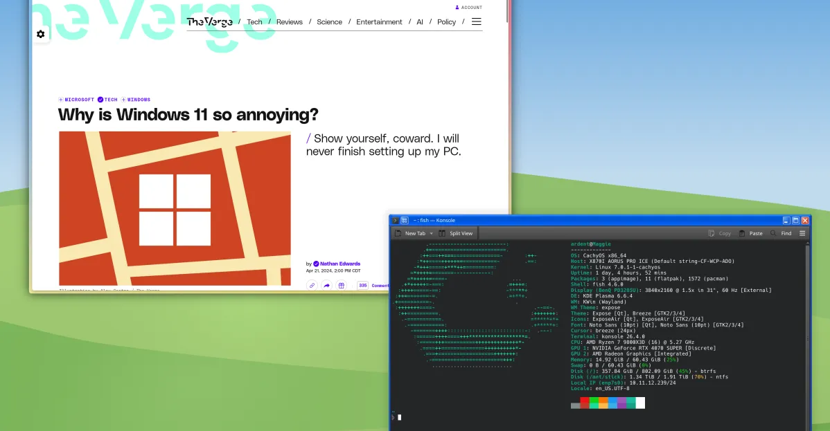Dopo tre mesi su Linux, Windows non mi manca affatto