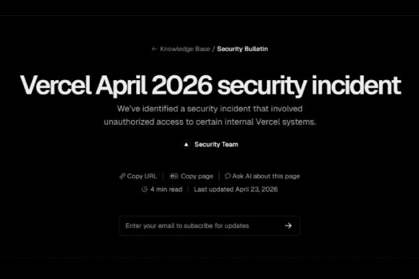 Vercel Scopre Nuovi Account Compromessi Linked a Breccia di Context.ai