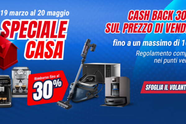 Scopri il volantino Trony del 20 maggio: Approfitta del fantastico CashBack del 30% e risparmia di più!
