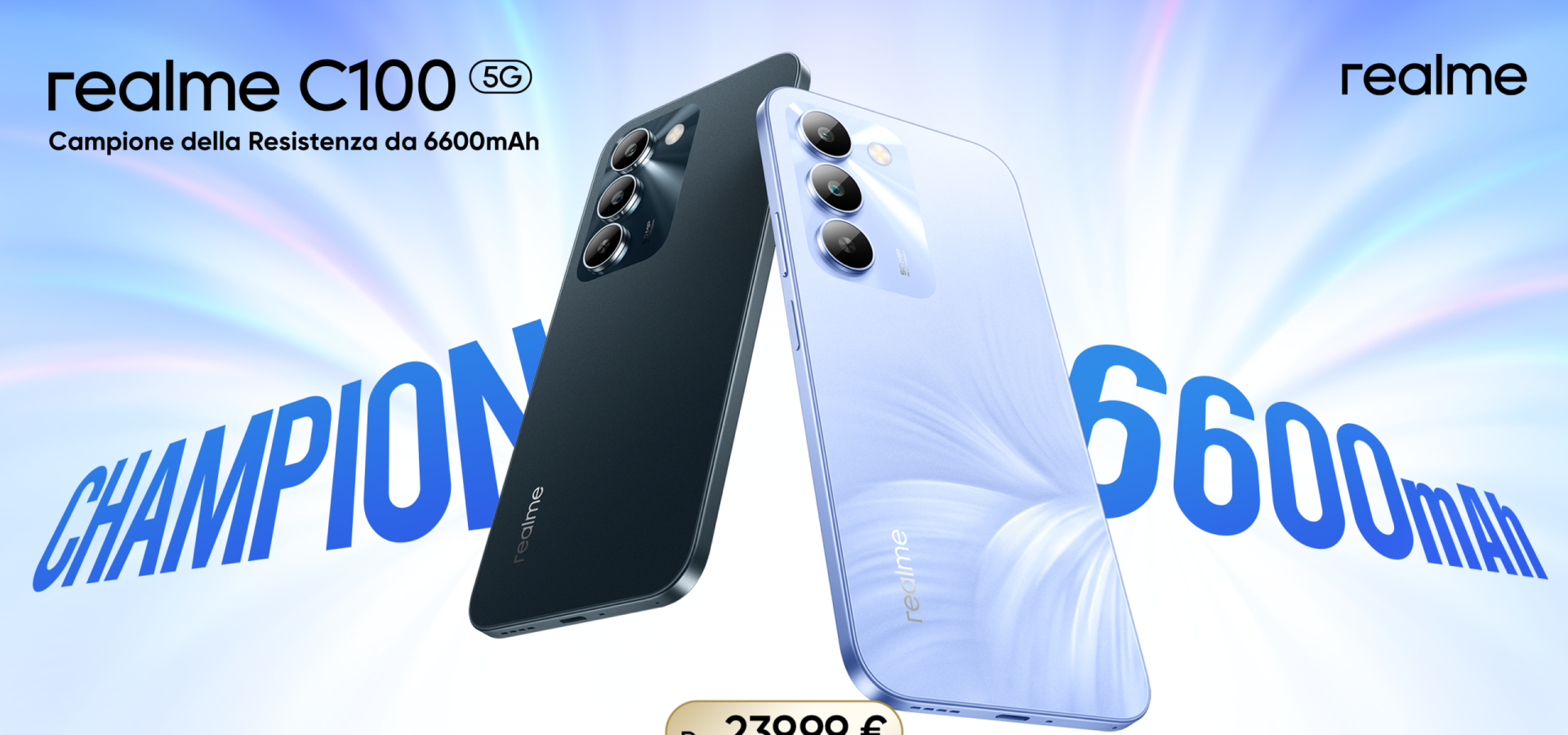 Realme C100 5G: Scopri il Nuovo Smartphone a Partire da 239 Euro!