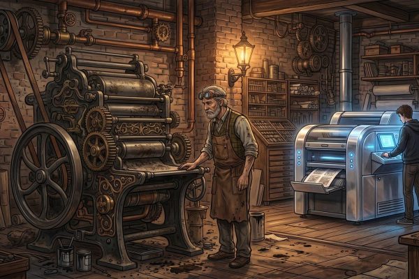 La Stampa Professionale in Italia: Quando il Digitale Non È Solo una Scelta
