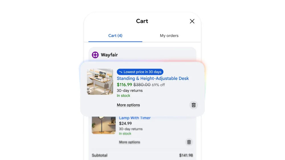 Il Nuovo Carrello Universale di Google: Segui il Tuo Viaggio di Shopping Online senza Interruzioni
