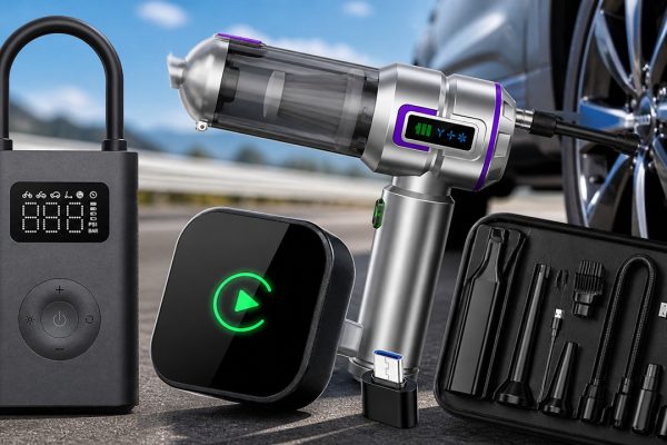 4 accessori auto indispensabili su Amazon: aspiratore, compressore e CarPlay wireless in offerta fino al 40% di sconto!