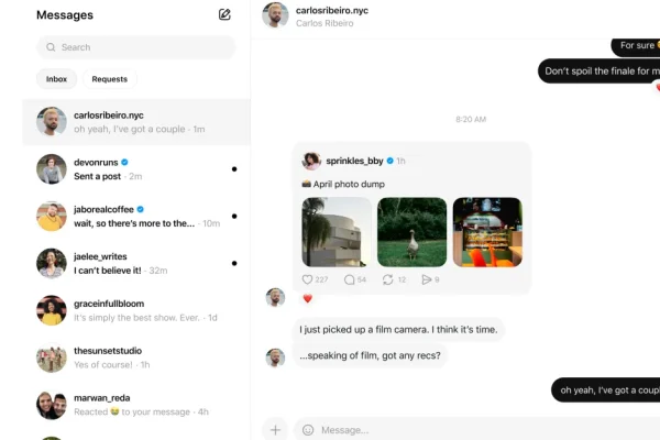 Threads: Finalmente le Messaggerie Dirette arrivano sul Web!