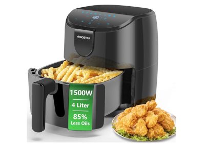 Friggitrice ad aria 4 litri sotto i 40€: l’alleata ideale per single e coppie!
